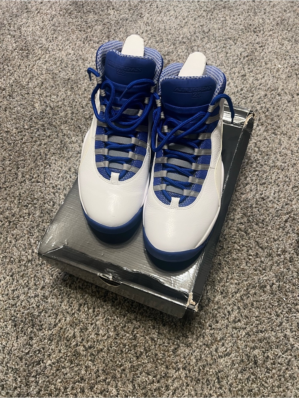 Royal Blue Jordan 10s